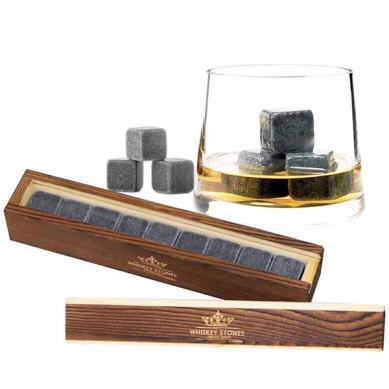 Hot Selling for China Dice Ice Cube Whiskey Glass Cup with Whisky Stone Set