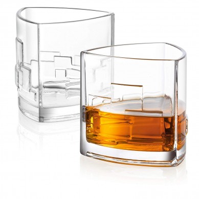 Scotch Glasses Old Fashioned Whiskey Glasses Clear Whiskey Glass for Bourbon Glassware