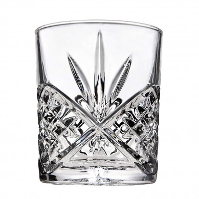 4 Piece Whiskey & Liquor Glass Set Exquisite Cocktail Glasses For Bourbon Scotch