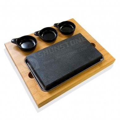 Amazon hot sellling Bbq Accessories steak stone sets cookware gift for woman