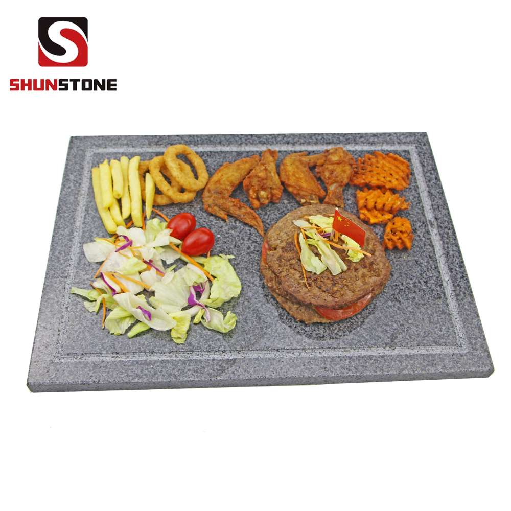 China 30x20cm of Natural Volcano Lava Steak Stone Manufacturers and
