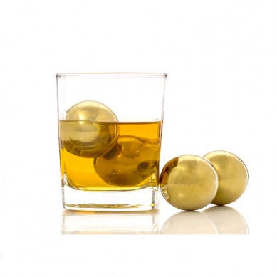 Hot Sales Direct Factory Stainless Steel Gold Bullet Shaped Whiskey Stones, Whiskey Stones With Base