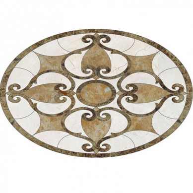 Manufacturer marble medalion pattern flooring tile waterjet marble tile lobby tile marble