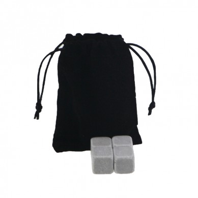 Best Chilling Stone Whiskey Stones with Black Velvet bag