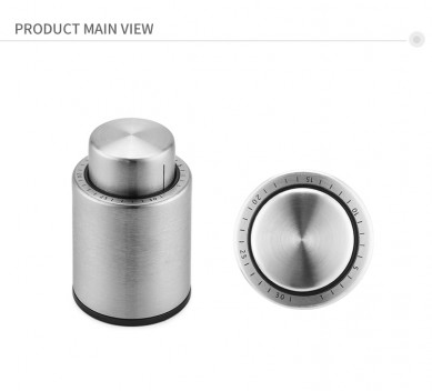 Chinese manufacture Stainless Steel Red wine bottle wine vacuum stopper