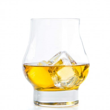 Scotch Bourbon အတွက် 10.5oz ကျောက်မျက်မှန် 2 ခုပါသော ဝီစကီဖန်ခွက်