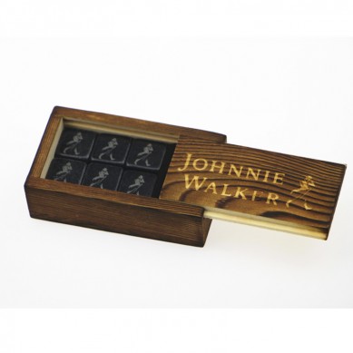 Amazon choice Best Whiskey Stones FDA custom logo in ice cube wooden box wine gift set