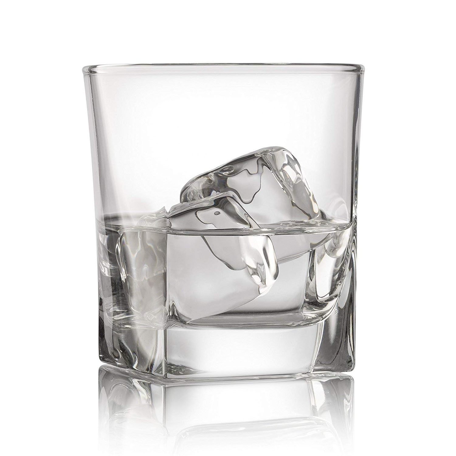 100% Original Skull Whiskey Stones - Double Old Fashioned Whiskey Glass with Heavy Base Rocks Barware Glasses for Scotch Bourbon  – Shunstone