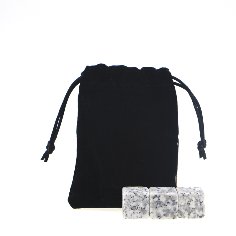 Good Wholesale VendorsWhisky Stone Gift Set -  Whiskey Stones with  G603 Chilling rocks , Velvet bag – Shunstone