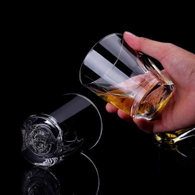 UNIQUE WHISKEY STONES SET STAINLESS STEEL ICE CUBES COOLER Whiskey Glasses Set