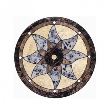 New decoration marble medalion for flooring Stone Waterjet Pattern Designs