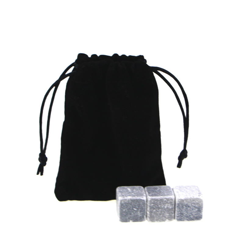 Manufacturer ofIce Stone Whisky Stones - personalized high quality and low cost Chilling Stones set with Black Velvet bag – Shunstone