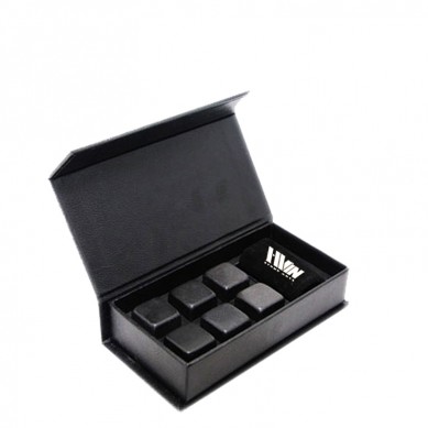 New Design 6 pcs of polish Mongolia Black Whiskey Rocks Wholesale with Great Price Amazon Top Selling