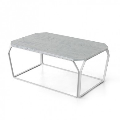 Wholesale Price Whiskey Stones And Flask -
 Modern style marble coffee tables with metal legs  – Shunstone