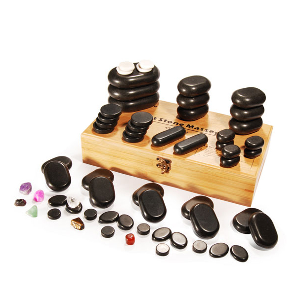 Factory wholesale Creative Glass Cups - 2019 trending amazon Black Handmade Oval Massage Hot Spa Stone High Quality  Hot Massage Stone Heater New Hot Stone – Shunstone