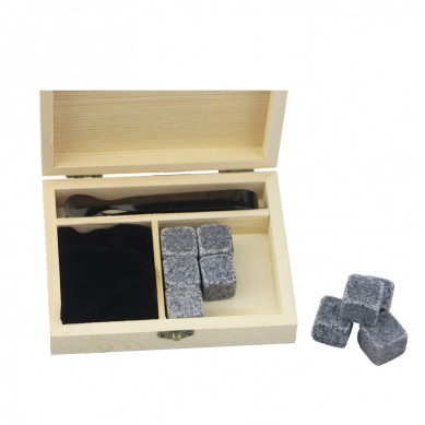 654 Premium Kişiselleştirilmiş Hədiyyə Box Set Engraved Logo Rocks 9 ədəd soyuq Stones Direct Manufacturer Ice Stones viski
