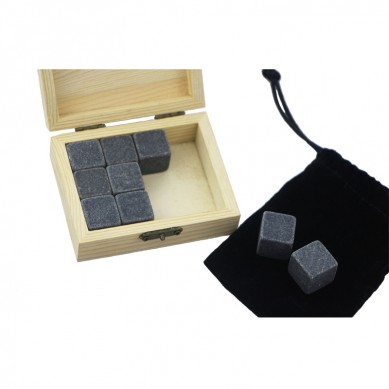 Log colour 9 pcs of Mongolia Black Whisky Stones Rocks Whiskey Wine Tea Drink Cooler Cooling Ice Cube Reusable ice cubes for drinks