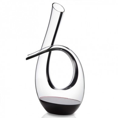 Viskio-Decanter Plena Aro kun 2 Viskiaj Glasoj Propra Decanter Dispenser kaj Funelo