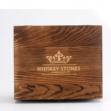 Amazon hot selling Whiskey Stones Stainless steel beverage chilling rocks drinking glasses