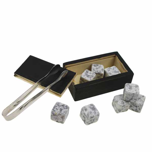 OEM/ODM China Whiskey Stone Wooden Box - 6 pcs of Best Whiskey Stones Ice Rocks Reusable And Tonic Whiskey Stones Custom For Parents Or Boyfriend – Shunstone