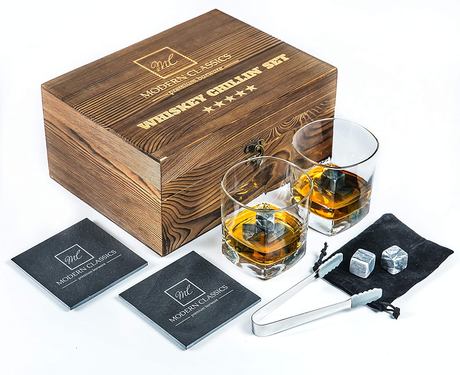 Professional ChinaReusable Stones - Whiskey Stones Bourbon Glasses Gift Box Drinking Stones wine gift for Father’s Day   – Shunstone