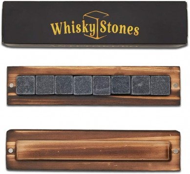 Chinese factory of wine gift Whiskey Stones Gift Set Wooden Box for drinker