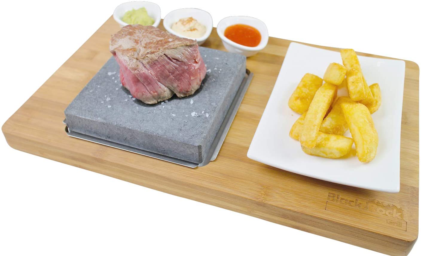 China New ProductMarble Whiskey Stones - Chinese factory OEM  Grill Steak On The Stone Set Hot Rock Grill indoor BBQ  – Shunstone