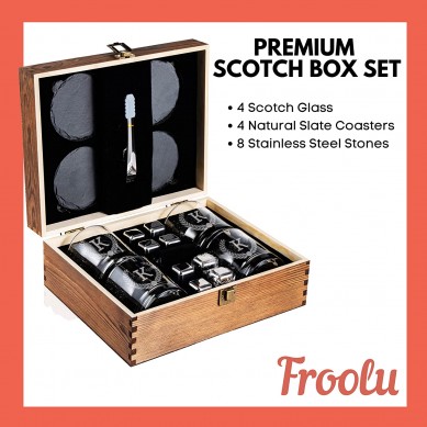 Gepersonaliseerde Scotch Whiskyglazen Set Aanpasbare Bourbon Drinking Whisky Rocks Gift