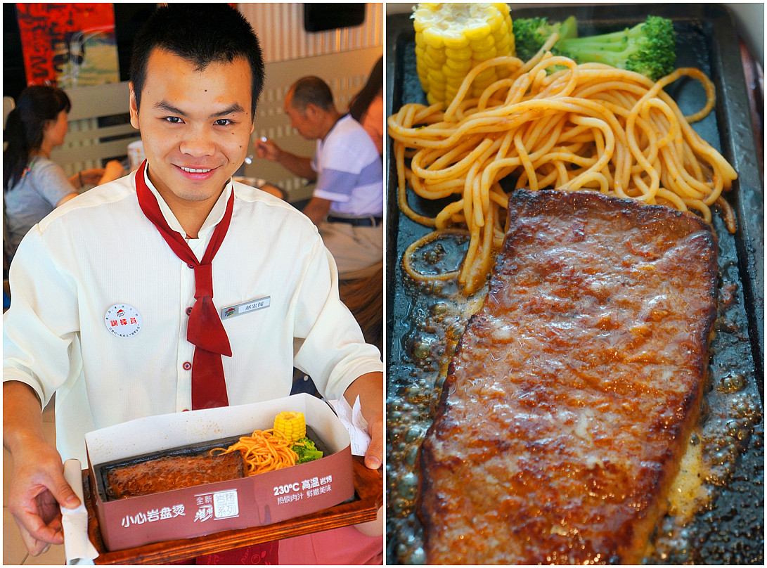 rock roast steak is a great choice for meat lover!