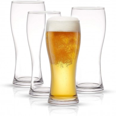 Classic Beer Glasses for Men Craft Beer Glass Pilsner Beer Glass 15.5oz Beer Glassware Cup.