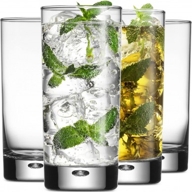 Bar acessories Highball Glasses Set Tall Drinking Glasses Home Beverage Water Glass Cups for Water Juice Cocktails