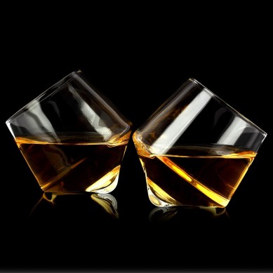 Rolling Whiskey Glasses Stemless wine Glasses Perfect gift for wine lover