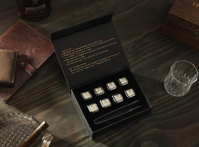 Chinese factory  Luxury Whiskey Chilling Stones Gift Set with Premium Gift Box