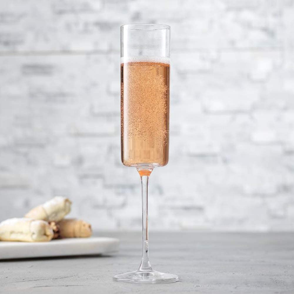 OEM China Square Whiskey Stones -  Champagne Flutes Crystal Champagne Glasses Set champagne coupe glasses – Shunstone