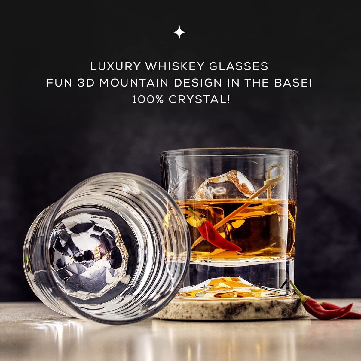 Unique Engraved Twisted 10 oz. Whiskey Glass, Zazzle