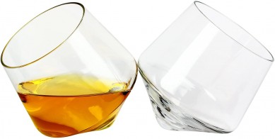 Rolling Whiskey Glasses Stemless wine Glasses Perfect gift for wine lover