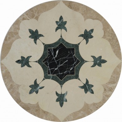 Alibaba Best Wholesale wall and floor waterjet marble medallion and border