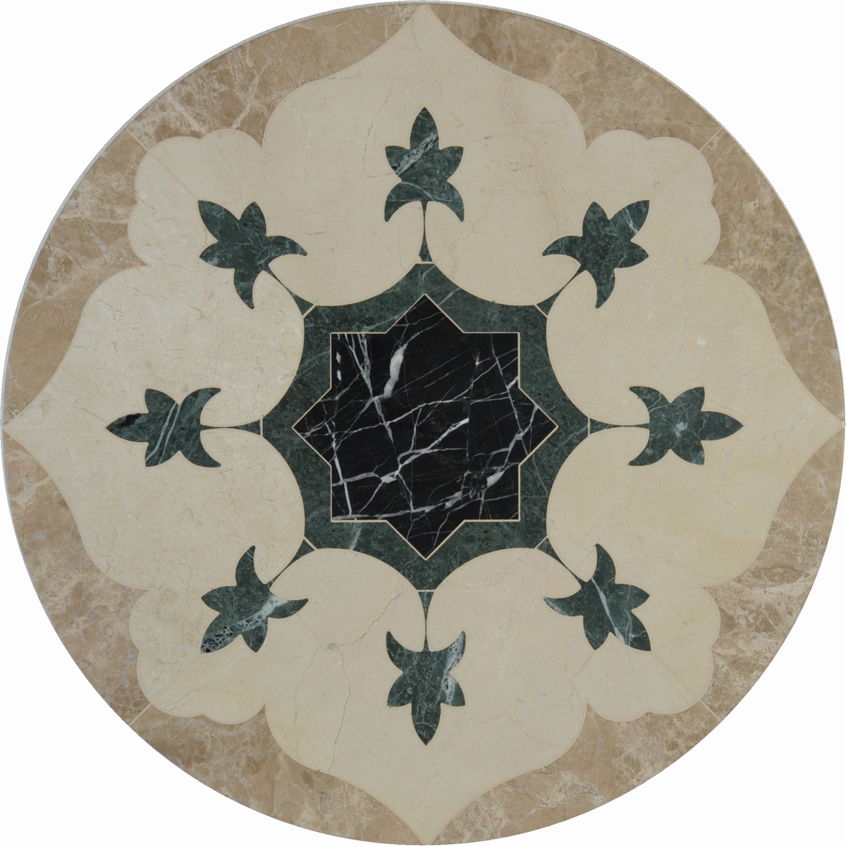 Fast delivery Slate Chalkboard Coasters - Alibaba Best Wholesale wall and floor waterjet marble medallion and border – Shunstone