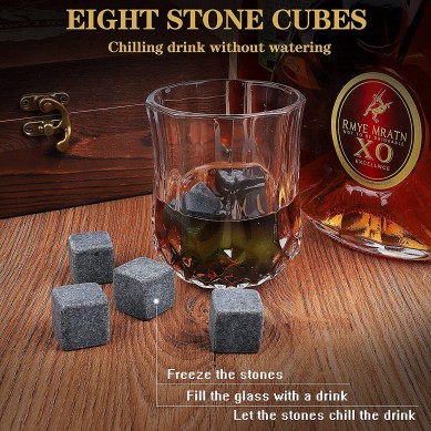 whiskey stones Whiskey Glasses Set of 2Whisky Rocks Christmas gift