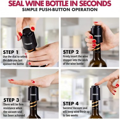 Premium Wine Stoppers Wine Bottle Stoppers