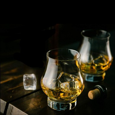 Scotch Bourbon üçün 2 ədəd 10.5oz Rocks Glasses Şüşə qabdan ibarət viski şüşəsi dəsti