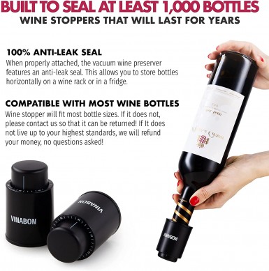 Premium Wine Stoppers Wine Bottle Stoppers