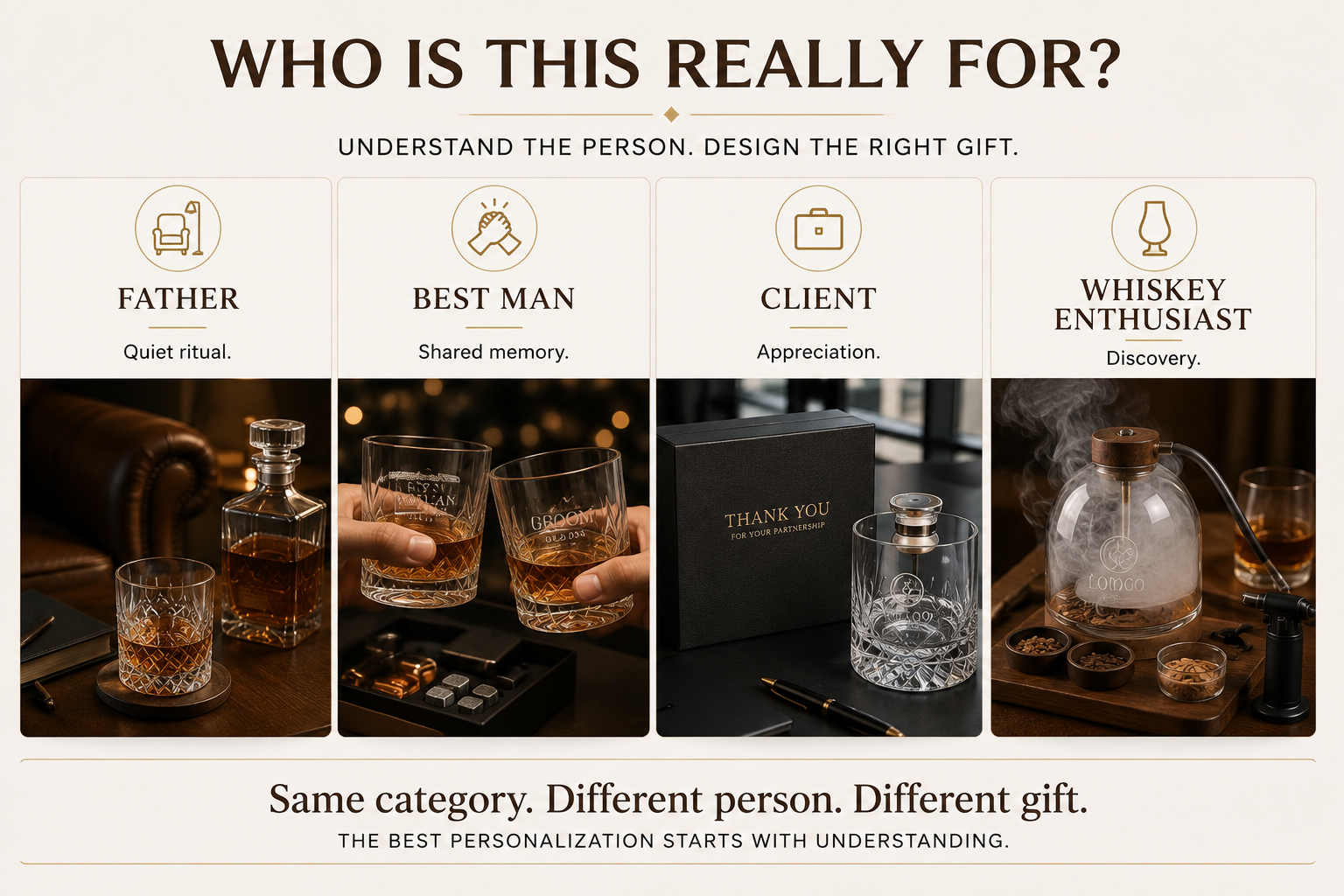How to Define the Recipient Before Developing a Whiskey Gift Set