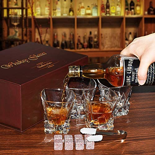 Luxury Whiskey Chilling Stones Gift Set with Premium Gift Box