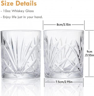 Vasos Lowball para Scotch Bourbon Whisky Rocks Acero inoxidable Chilling Stones Regalo para hombres