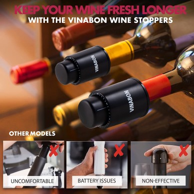Premium Wine Stoppers Wine Bottle Stoppers