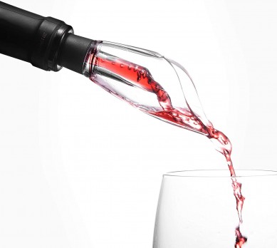 Amazon choice Wine Aerator Pourer Mini Decanter Premium Aerating Spout  Gift Bag Included