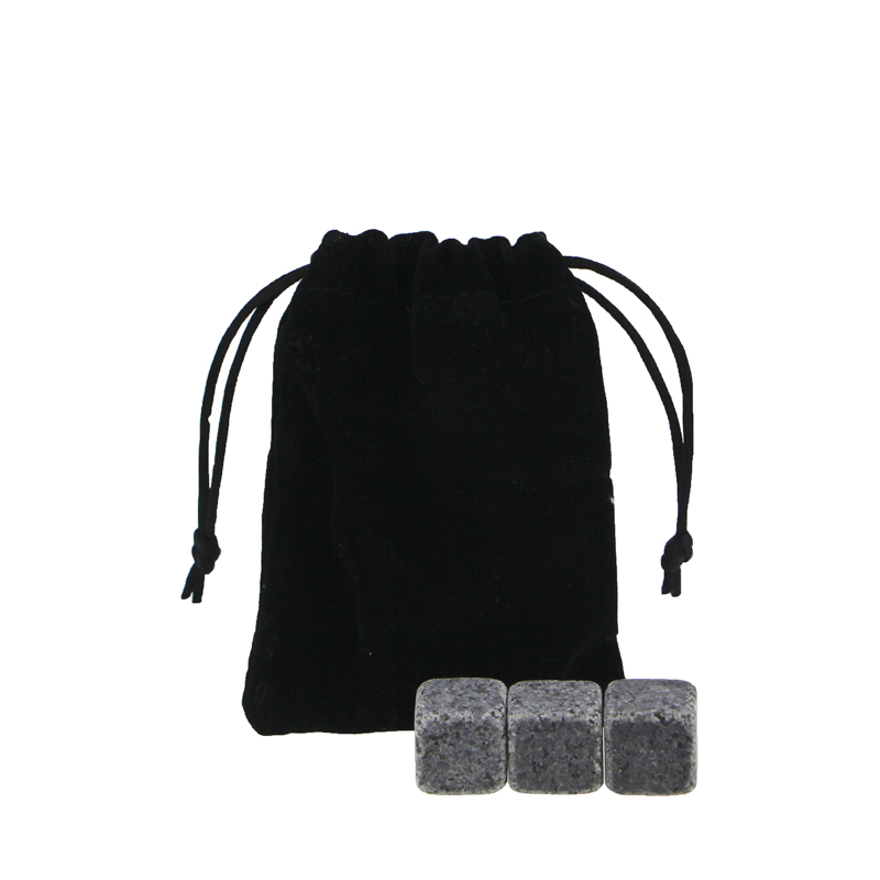 One of Hottest for Wine Aerator - Wholesale G654 Whiskey Stones with Black Velvet bag – Shunstone