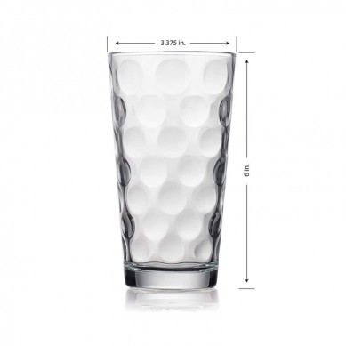 Customized Drinking Glasses Highball Glasses Rocks Glasses Heavy Square Base Glass Cups for Water Juice Beer Wine Cocktails