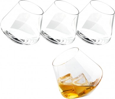 Manufacture Crystal Whiskey Tumblers Old Fashioned Scotch Bourbon Glasses